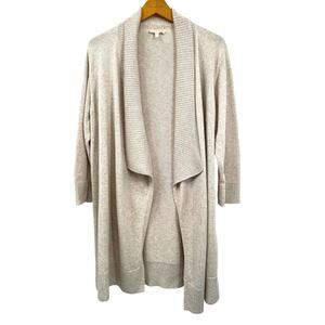 Eileen Fisher Organic Cotton Open Front Cardigan